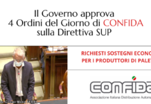 Direttiva SUP e palette: con 4 ordini del giorno CONFIDA chiede chiarimenti al Governo