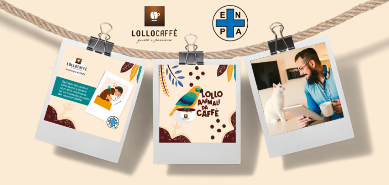 LOLLO CAFFÈ sostiene ENPA con il social  foto contest “Lollo animali da caffè”