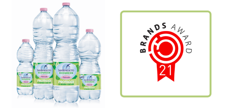 Al Gruppo San Benedetto il Brands Award 2021 per Ecogreen