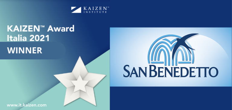 Acqua Minerale San Benedetto conquista il Kaizen™ Award Italia 2021