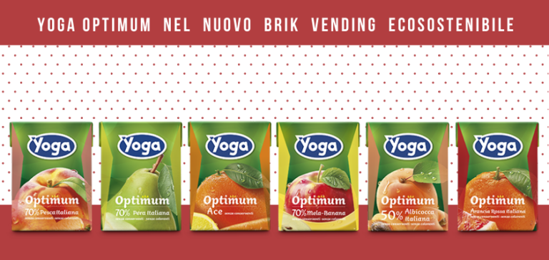 YOGA OPTIMUM nel nuovo brik eco-sostenibile per il Vending