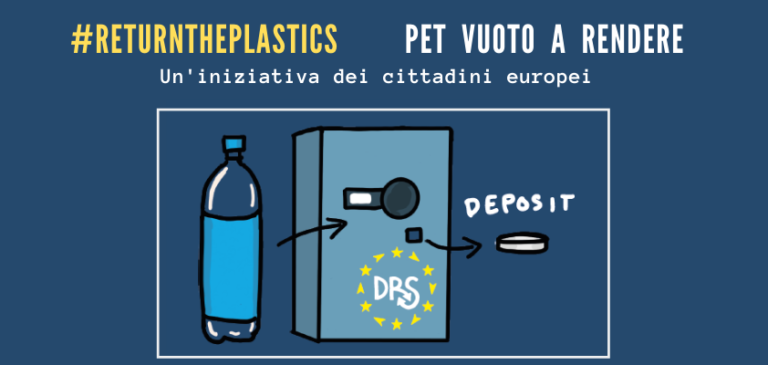 #ReturnthePlastics: l’iniziativa dei cittadini europei per il vuoto a rendere per il PET