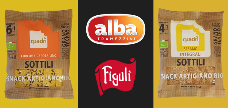 Dall’accordo commerciale tra Alba Tramezzini e Figulì nuovi snack nel canale Vending