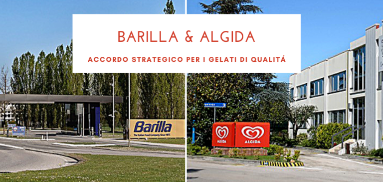 Accordo strategico tra Barilla e Algida nel settore dei gelati di qualità