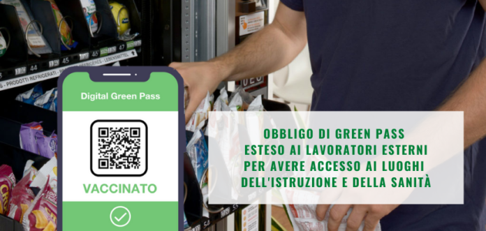 GREEN PASS ESTESO 842 VENDING NEWS