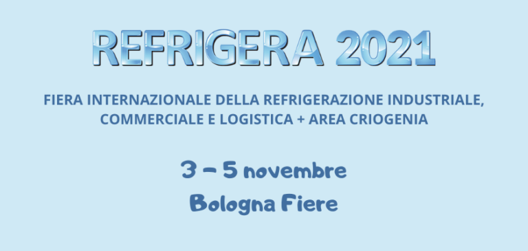 Dal 3 al 5 novembre la seconda edizione di REFRIGERA a Bologna Fiere