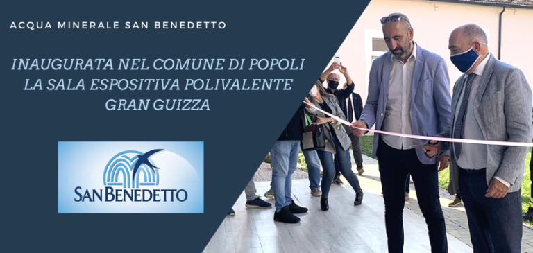San Benedetto inaugura a Popoli la sala polivalente espositiva Gran Guizza