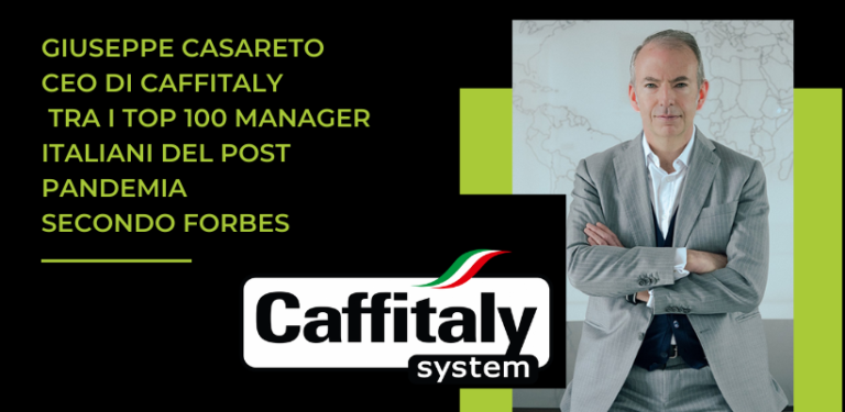 Giuseppe Casareto, CEO di Caffitaly, tra i top 100 manager della classifica di Forbes