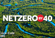 Coca-Cola HBC si impegna a raggiungere zero emissioni nette entro il 2040