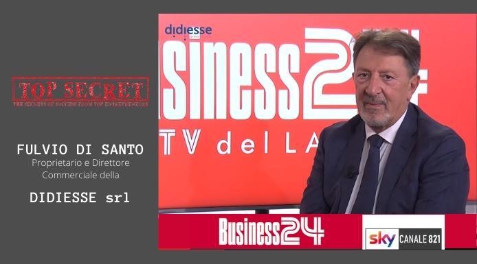 Fulvio Di Santo, proprietario e direttore commerciale di Didiesse srl, su SkyBusiness24