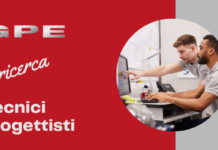 Annuncio di lavoro. GPE ricerca tecnici progettisti