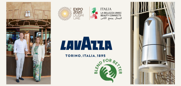 Lavazza partner di Padiglione Italia a Expo Dubai 2020. È tempo di Blend for Better