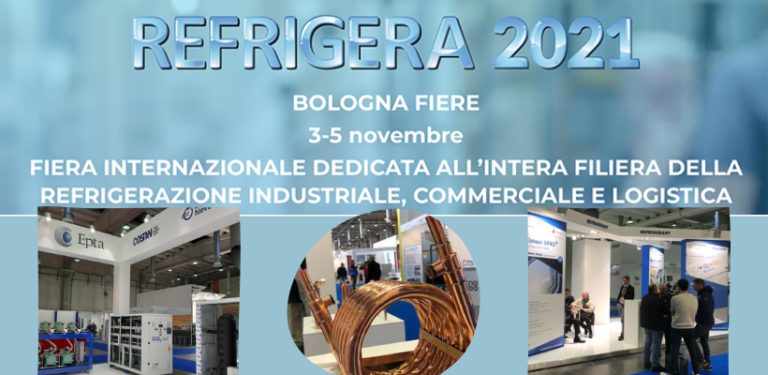 Pronta la seconda edizione di REFRIGERA a Bologna Fiere dal 3 al 5 novembre 2021