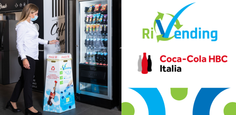 Coca-Cola HBC Italia aderisce al progetto RiVending Pet per il riciclo delle bottiglie Coca-Cola HBC Italia aderisce al progetto RiVending Pet per il riciclo delle bottiglie