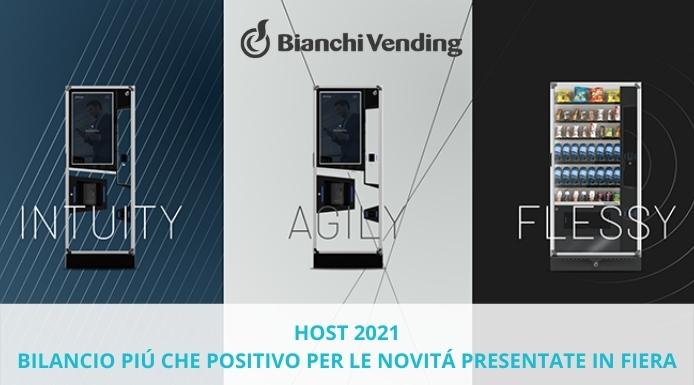 Bianchi Vending: grande riscontro per le novità presentate a HOST 2021