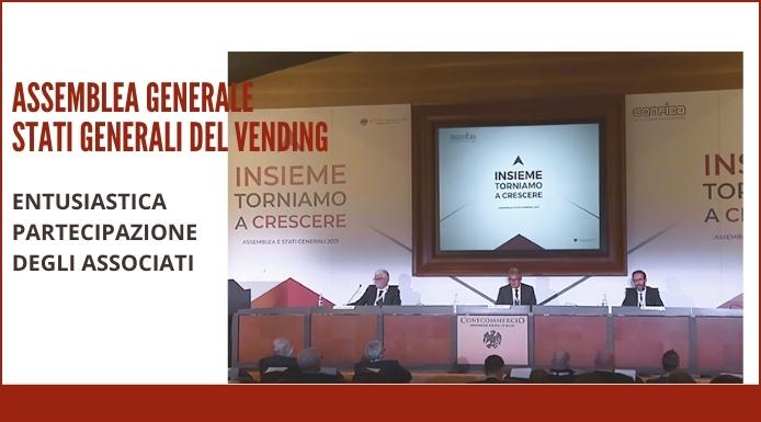 CONFIDA. Grande entusiasmo per l’Assemblea Generale e gli Stati Generali del Vending