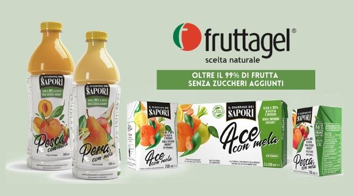 La nuova gamma premium Fruttagel con il 99% di frutta e senza zuccheri aggiunti