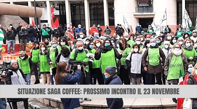 Incontro in Regione sulla chiusura del sito SaGa Coffee. Nota di EVOCA Group