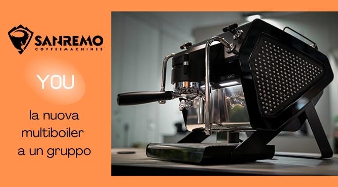 Sanremo Coffee Machines conquista HOST 2021 con la nuova YOU