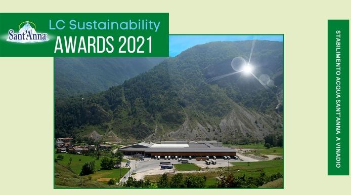 Ad Acqua Sant’Anna il riconoscimento LC Sustainability Award 2021