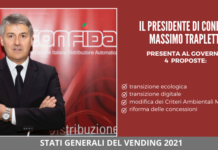 Distribuzione Automatica: nel 2020 perdita del 31%. La ripresa dei primi 8 mesi 2021 non basta