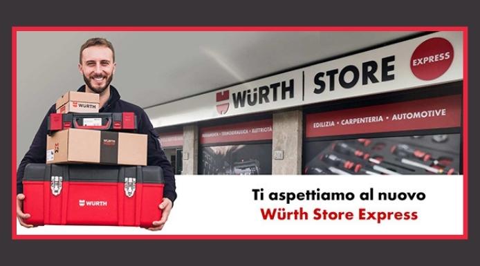 A Roma il primo  Würth Store Express dotato di Würth Locker per il ritiro veloce