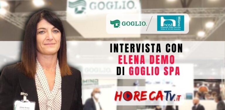La prima capsula per caffè con valvola di degasazione di Goglio nell’intervista di HorecaTv a Elena Demo
