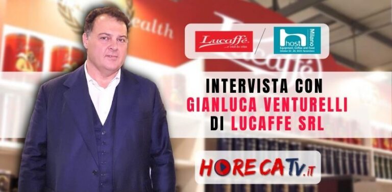 Il futuro di Lucaffè nell’intervista di HorecaTv.it a Gianluca Venturelli