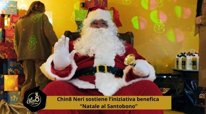 Chin8 Neri sostiene l’iniziativa benefica “Natale al Santobono”
