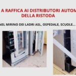 Furti a raffica a danno dei distributori automatici della Ristoda di Frosinone
