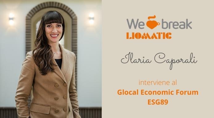 Ilaria Caporali interviene al Glocal Economic Forum ESG89
