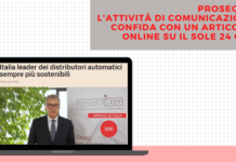 Prosegue l’attività di comunicazione Confida con un articolo online su Il Sole 24 Ore