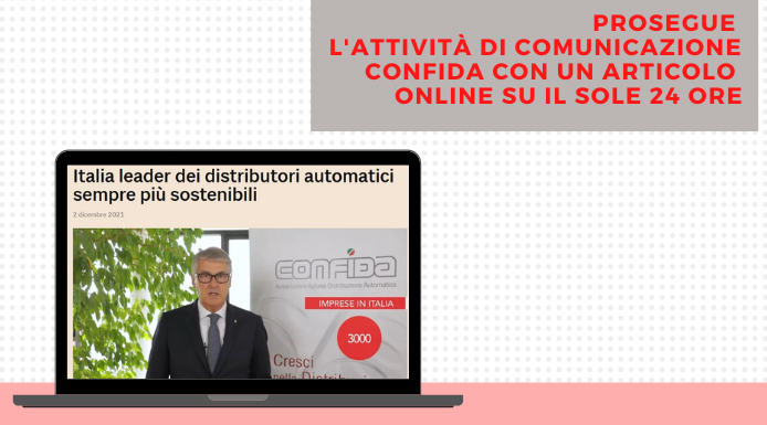 Prosegue l’attività di comunicazione Confida con un articolo online su Il Sole 24 Ore