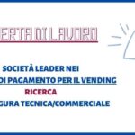 Annuncio di lavoro. Società leader nei sistemi di pagamento ricerca personale