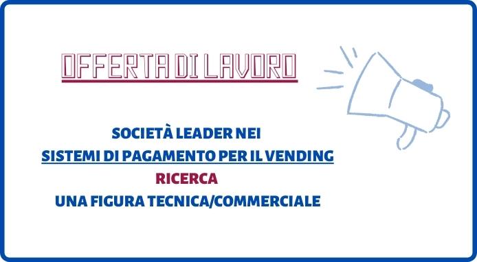 Annuncio di lavoro. Società leader nei sistemi di pagamento ricerca personale