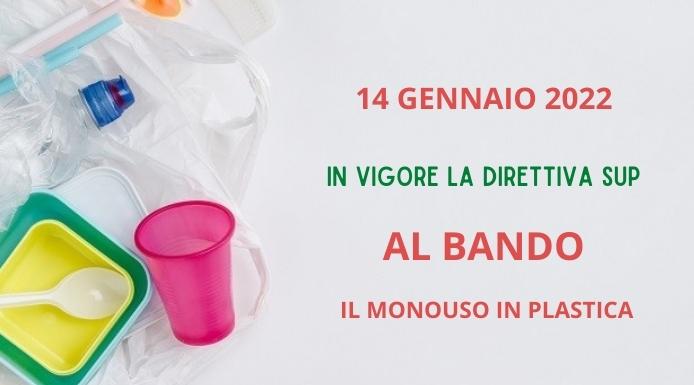 Da oggi 14 gennaio scatta il divieto per i prodotti monouso in plastica