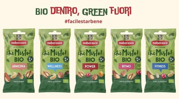 Che Misto! È #facilestarbene col mix Noberasco BIO dentro, GREEN fuori