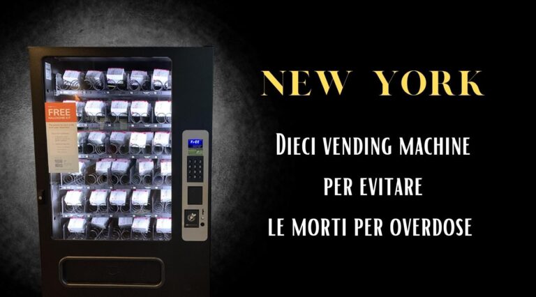 A New York dieci vending machine per evitare le morti per overdose