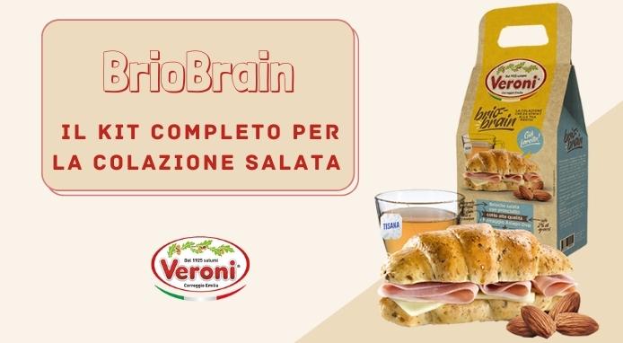 BrioBrain di Veroni: il kit completo per la colazione salata