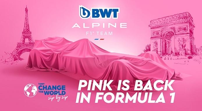 BWT e Alpine F1 Team hanno firmato una partnership strategica per la sostenibilità