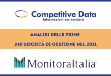 Competitive Data pubblica l’analisi delle prime 240 gestioni vending nel 2021