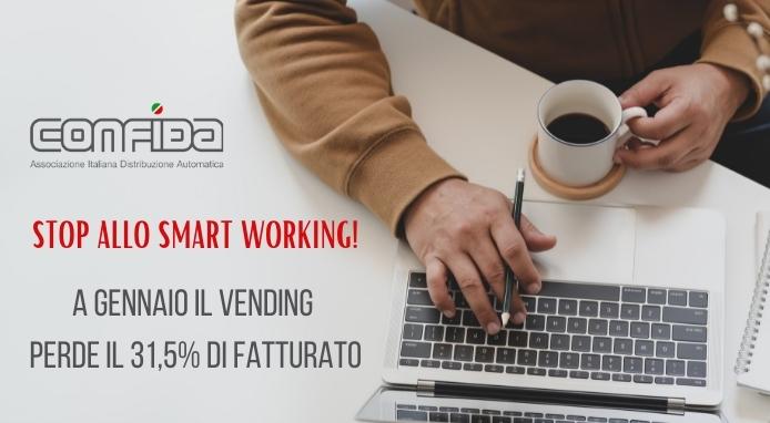 CONFIDA dice basta allo smart working: a gennaio il Vending perde il 31,5% di fatturato