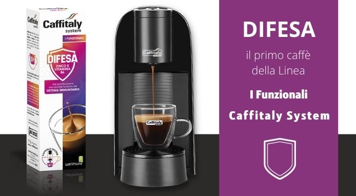 Caffitaly lancia DIFESA, il primo caffè della nuova linea I Funzionali Caffitaly System