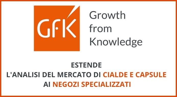 GfK estende l’analisi delle vendite di capsule e cialde ai negozi specializzati