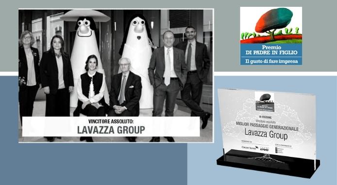 Lavazza Group vincitore assoluto del premio “Di Padre in Figlio”