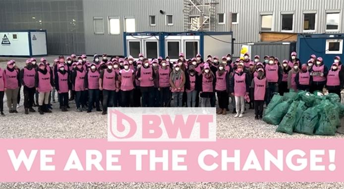 L’impegno di BWT nel World Water Day nella campagna “BE the Change”