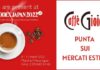 Caffè Gioia punta sui mercati esteri partecipando ad importanti fiere