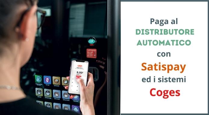Coges integra la piattaforma di mobile payment Satispay per i pagamenti cashless