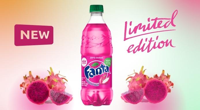 Fanta Dragon Fruit Zero Sugar, il nuovo gusto esotico in limited edition
