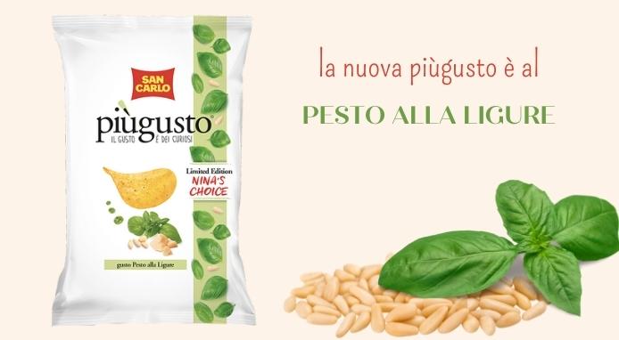 La nuova piùgusto SAN CARLO è al Pesto alla Ligure